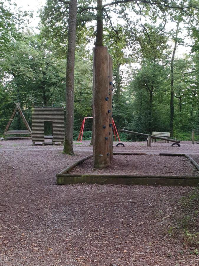 Boshuisje Durbuy Met Zwembad Op Het Park Екстер'єр фото